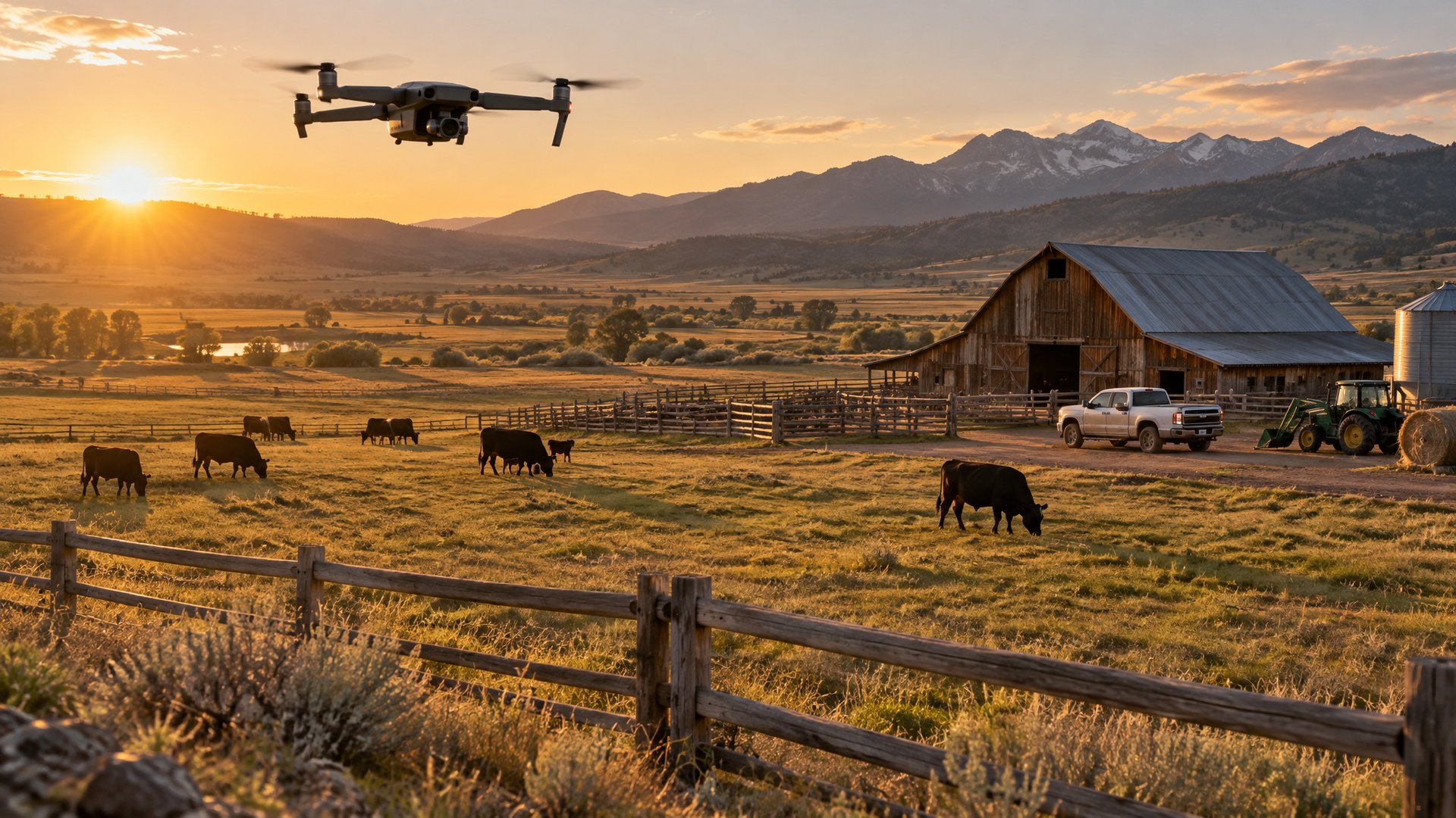 Drone photo: Ranch & Rural